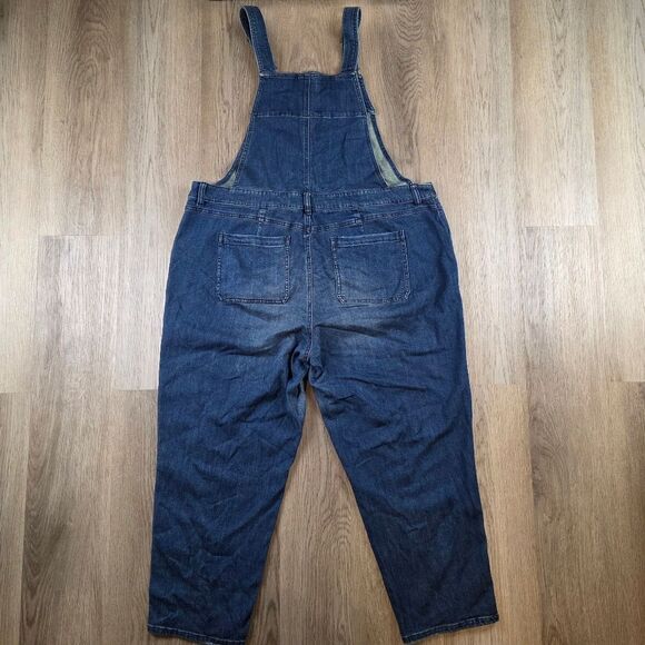 Anthropologie Pilcro And The Letterpress Denim Overalls Size 20W Plus - Picture 5 of 9